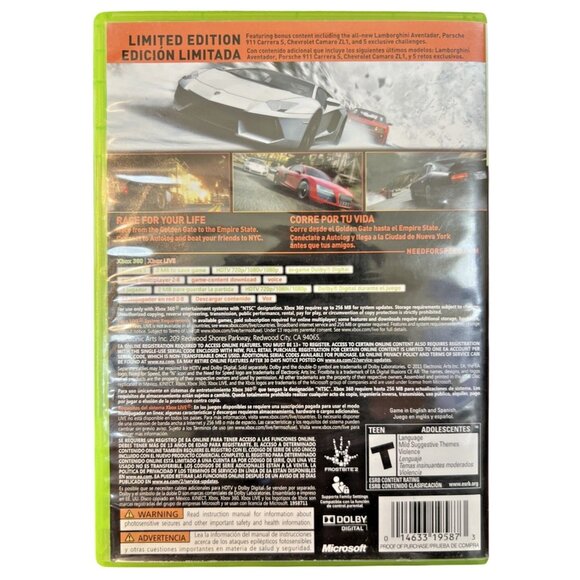 Need For Speed: The Run Limited Edition Xbox 360 - Picture 2 of 13